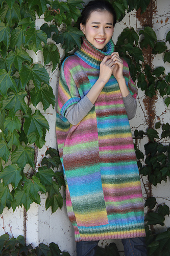 Long Sweater and Cowl 다른 모습 1