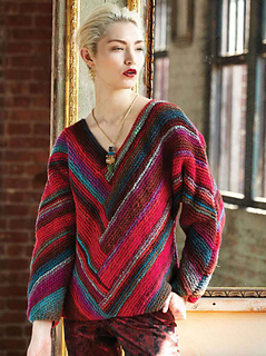 Ravelry: Kimono-Sleeve Pullover pattern by Irina Poludnenko