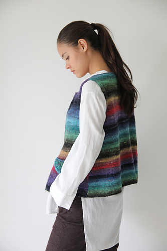 Y1167 Button Down Vest 다른 모습 1
