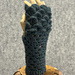 Dragonscale Fingerless Mitts by The Yarnivore UK | Berroco Vintage