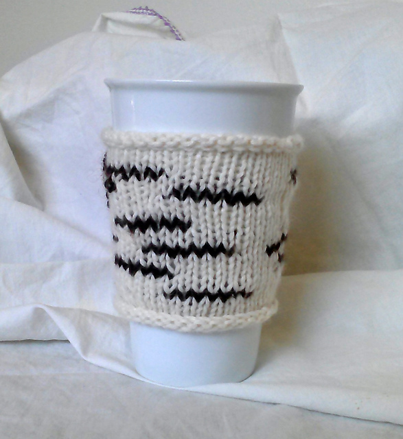 Ravelry KNITNKAB00DLE's Birch Bark Cup Cuddler