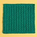 Faux Flow Dishcloth pattern