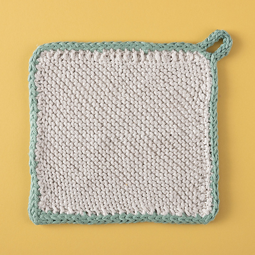 Hanging Garter Dishcloth