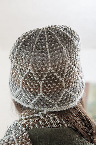 Honeycomb Scarf Toque and Mitts photo 8