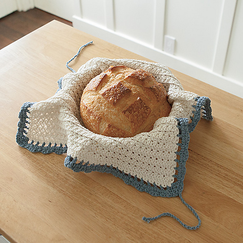 Ravelry Crocheted Bread Warmer pattern by Kim Cameron