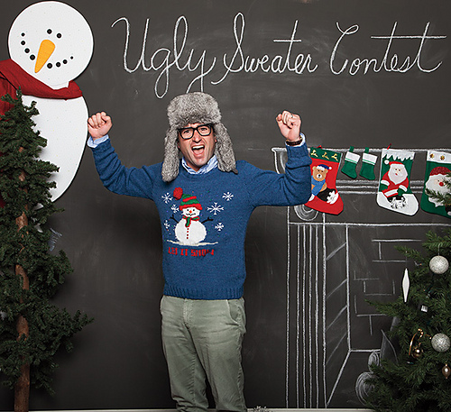 Snømann Genser - Knit Picks