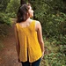 Split Back Tank pattern 