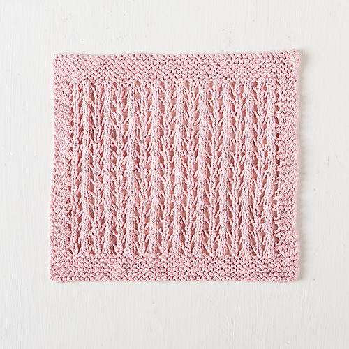 Simple Eyelet Pattern Ravelry: Simple Eyelet Washcloth pattern by Kendra Nitta