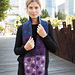 Dancing Circles Reversible Scarf pattern 