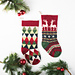 Triangle and Reindeer Stockings pattern 