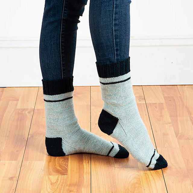 Ravelry Blue Jeans Socks pattern by Mone Dräger