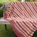 Slipstream Striped Blanket pattern 