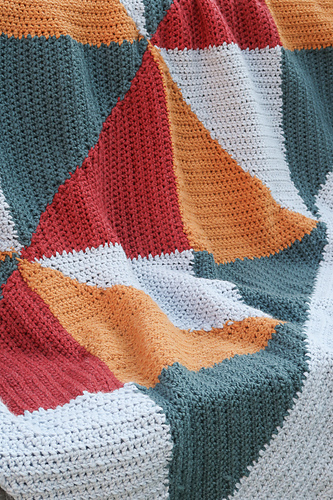 Kaleidoskop Chunky Teppe - Knitting with Chopsticks