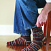 Ribbed Cuff Socks pattern 