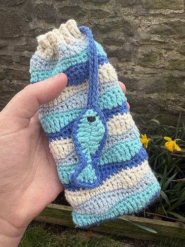 Wavy Fish Sunglasses Case