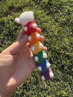 Roy the Caterpillar (underside).