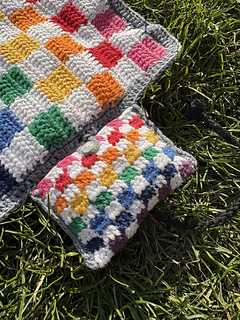 A pocket that contains the checker pieces.
