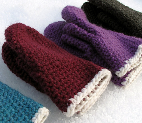 Snowy mittens by Kaja photo 2
