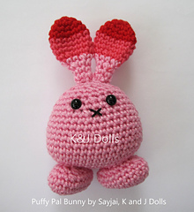 Puffy Pals Amigurumi Crochet Pattern eBook di Sayjai