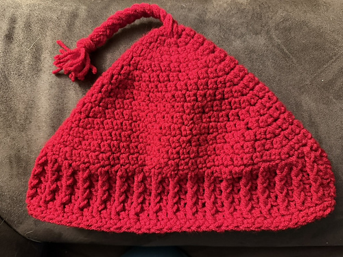 Melt the Ice Hat - Top Down Crochet Version