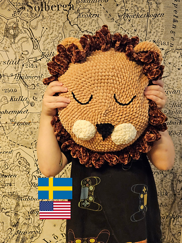 Leffe the Lion Pillow