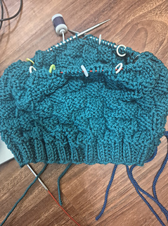 This pattern is very textured.
