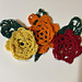Shrub rose pattern