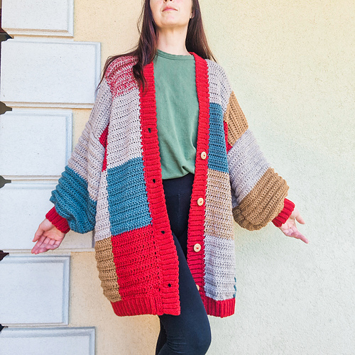[MISSONI×PALM ANGELS] PATCHWORK CARDIGAN Palm Angels Multicolor Missoni Edition Patchwork Cardigan In