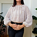 Granny Tie Sweater pattern 