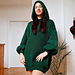 Hooded Pine Dress pattern 