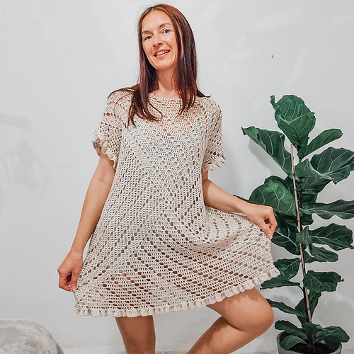 Granny Square Summer Dress