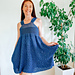 Cherry Blossom Babydoll Summer Dress pattern