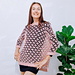 Rose Lace Easy Oversized Summer Sweater pattern 