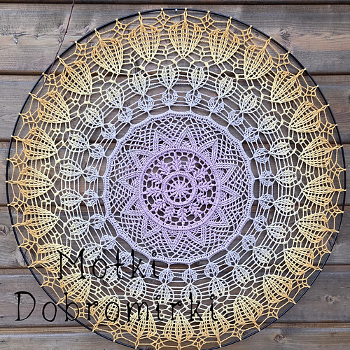 Mandala Złoto Inków