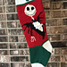 Skellington Stocking pattern 