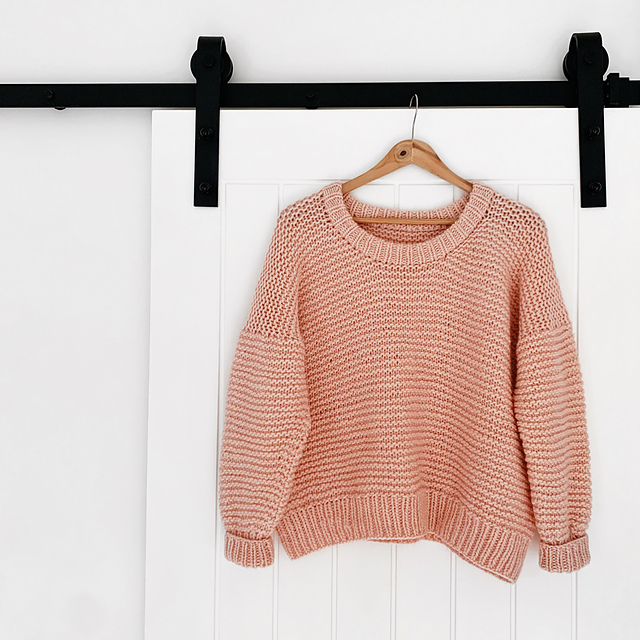 Ravelry: Classic Garter Jumper Mysize 