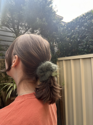 The Fluffy Scrunchie