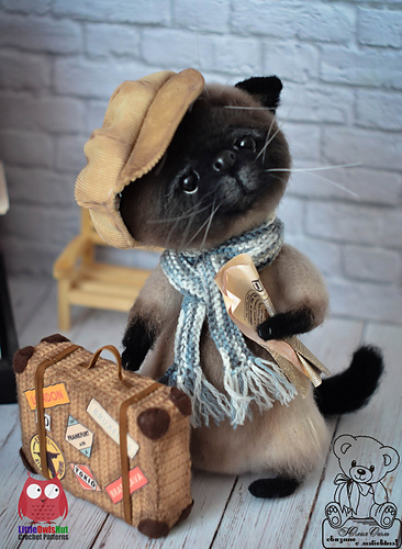 Ravelry: 262 Faithful Friends Cat, Mouse, Fox pattern by LittleOwlsHut