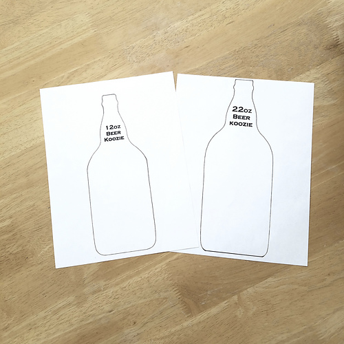 Beer Cozie for 12oz and 22oz photo 2