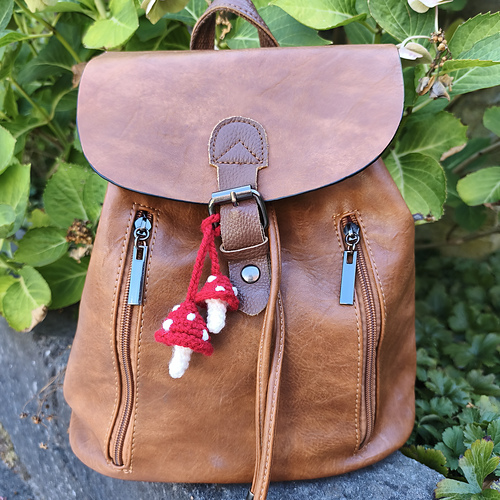 Mushroom Bag Charm