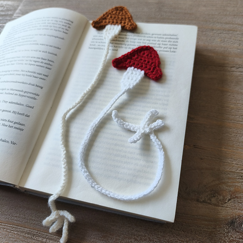 Mushroom Bookmark