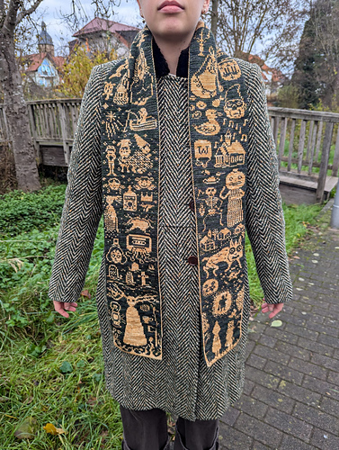 Ravelry: Over the Garden Wall Scarf pattern by Katharina Kuntz