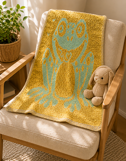 Froggy LovePrints
Overlay Mosaic Crochet Written Pattern and Chart