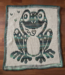 Froggy LovePrints
Overlay Mosaic Crochet Written Pattern and Chart