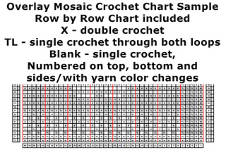 Doggy Blanket
Overlay Mosaic Crochet
Written Pattern and Chart