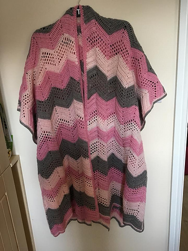 Ravelry: Christine Kimono or Ruana pattern by Kathryn Middleton