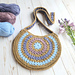 Petals Circle Bag pattern 