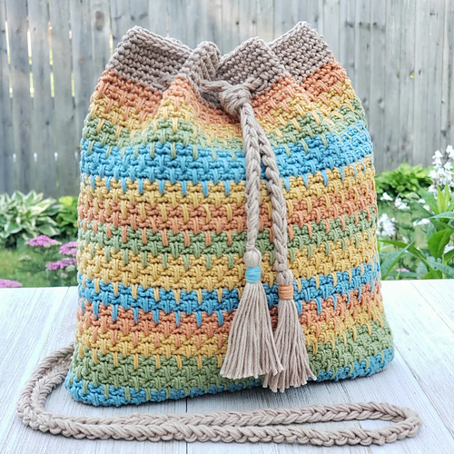 Summer Slice Drawstring Bag photo 5