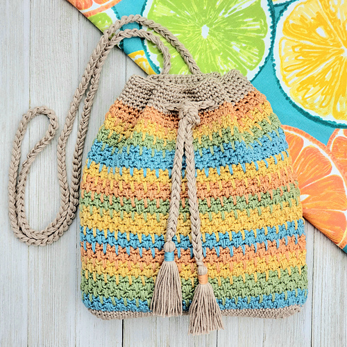 Summer Slice Drawstring Bag photo 7