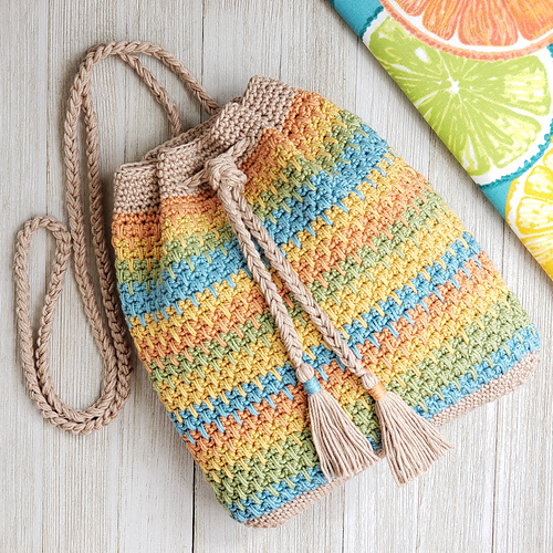 Summer Slice Drawstring Bag photo 8